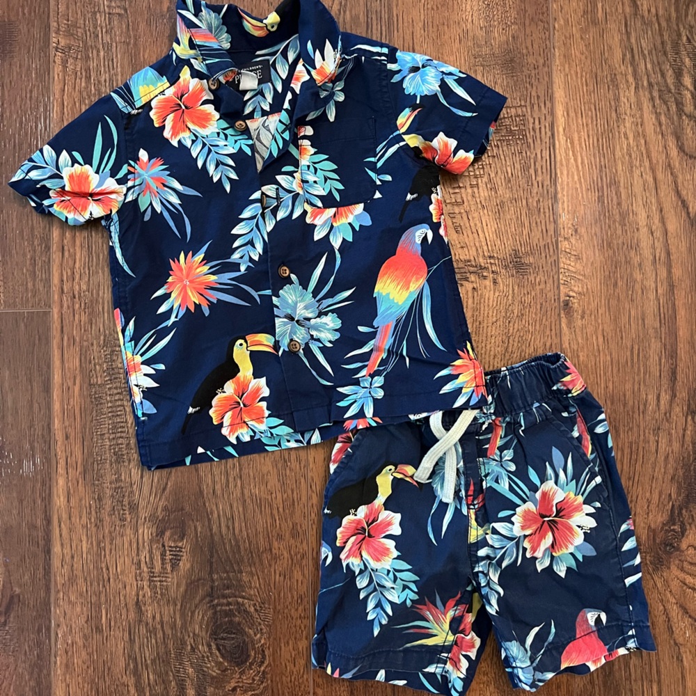 The Children’s Place Tropical Matching Set